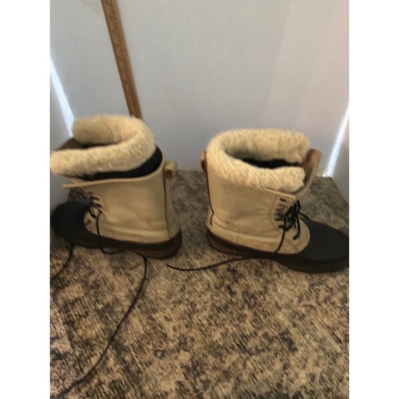 Gorpcore Mens LaCrosse Iceman Winter Duck Boots 10 Cream Black Brown main image 4